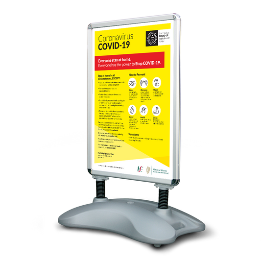 A1 Waterbase Sign Black / White
