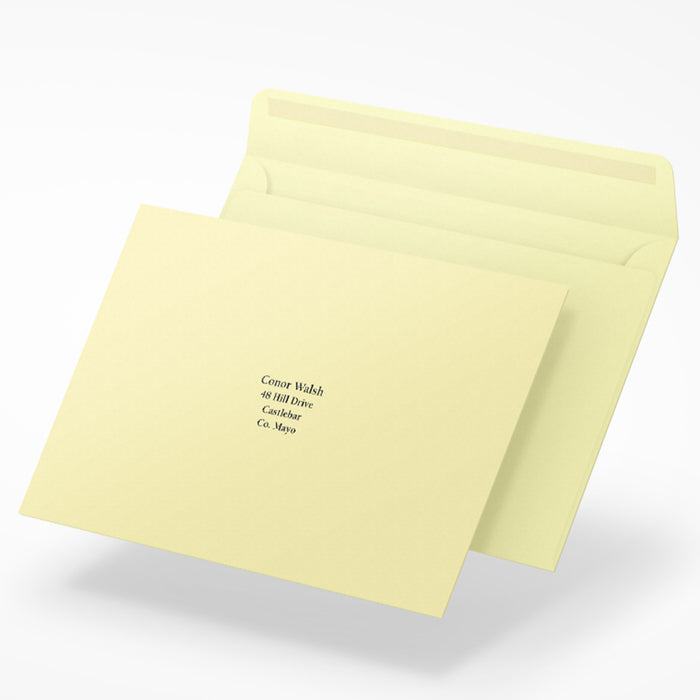 Printed Envelope C5 Size (C5 Cream Envelopes)