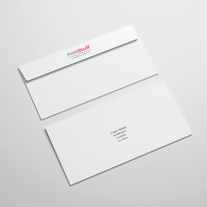 Printed Envelope DL Size (DL White Envelopes)