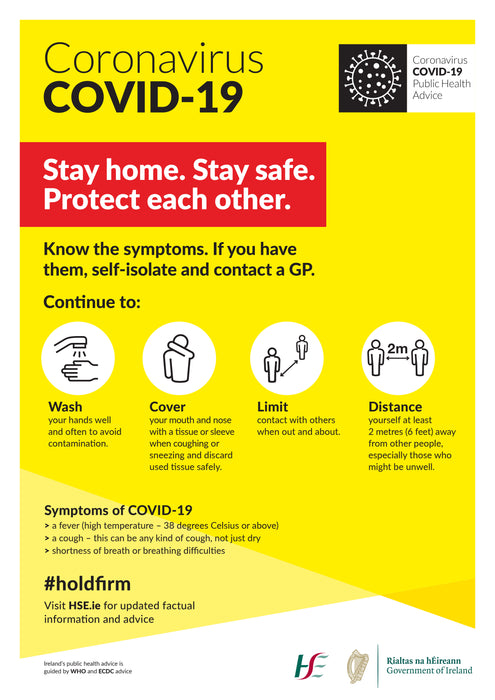 Covid Stay Safe Posters